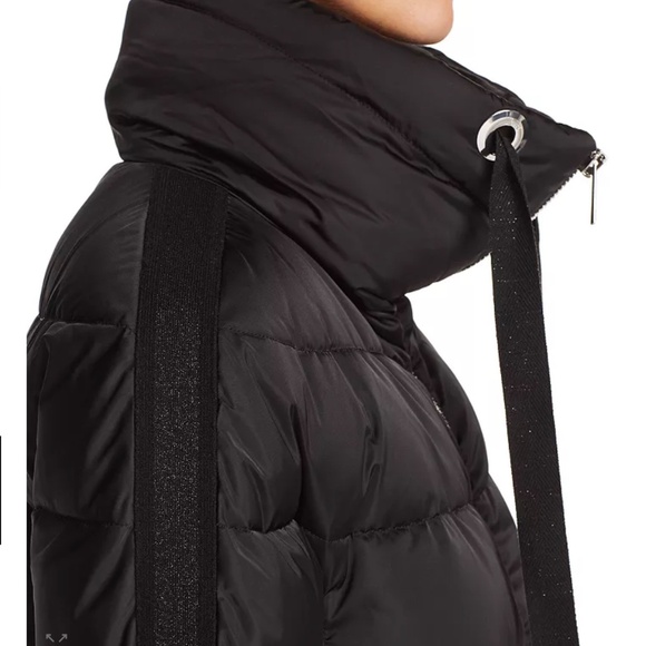 Herno Satin A-Line Down Coat Size 36 - Picture 3 of 12